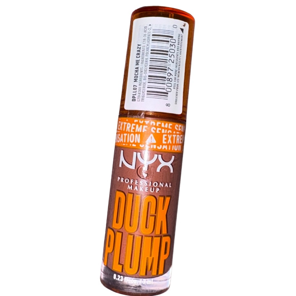 NYX Duck Plump Lip Gloss - Mocha Brown